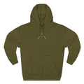 A.T.W.N.B™ Death Valley Shifting Triangle Anti Brand Streetwear Three-Panel Fleece Hoodie